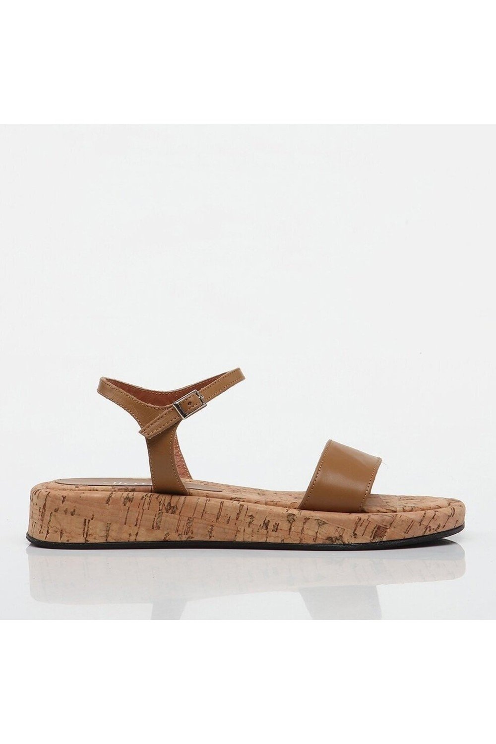 Hotiç Sandals - Brown - Flat