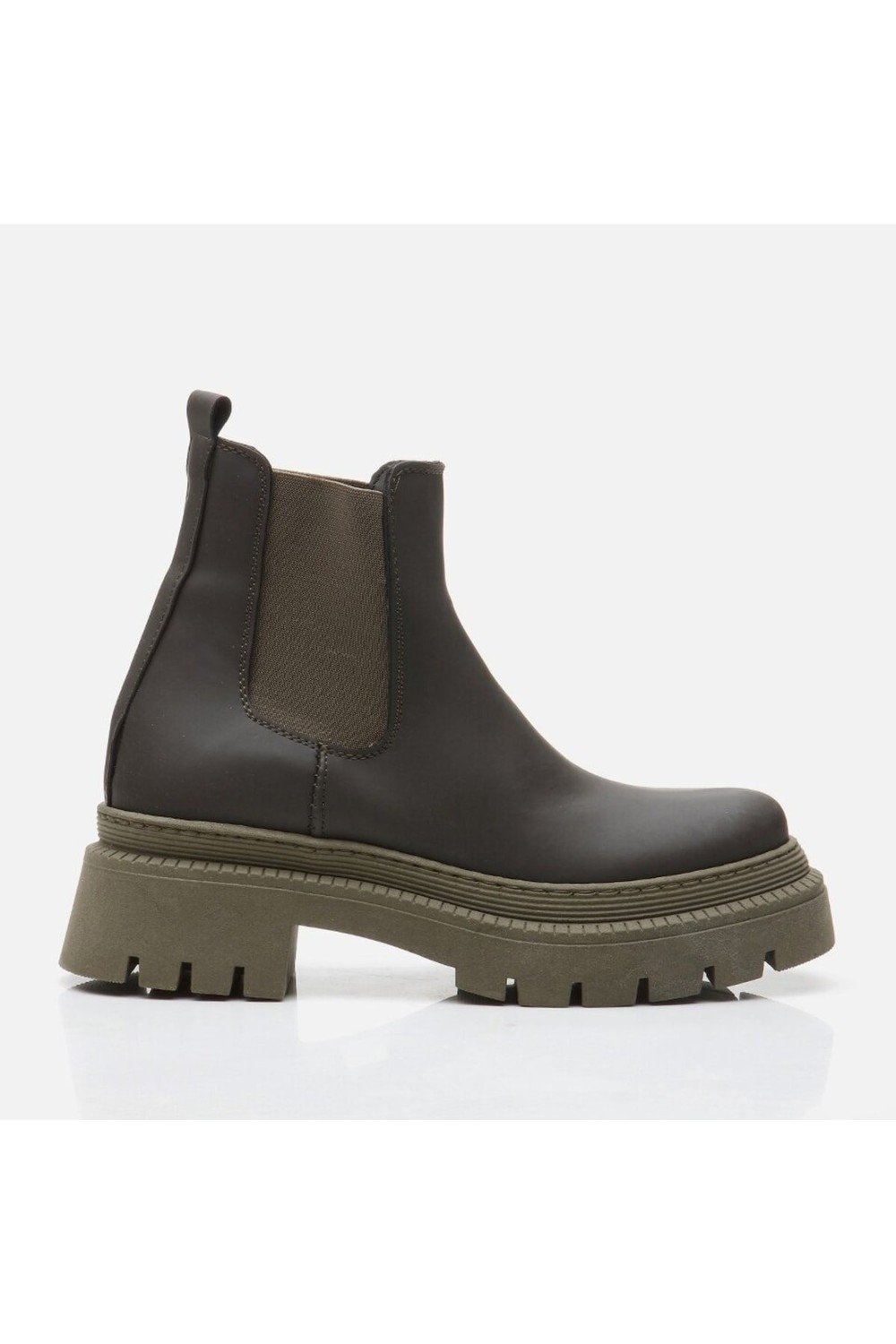 Hotiç Ankle Boots - Khaki - Block