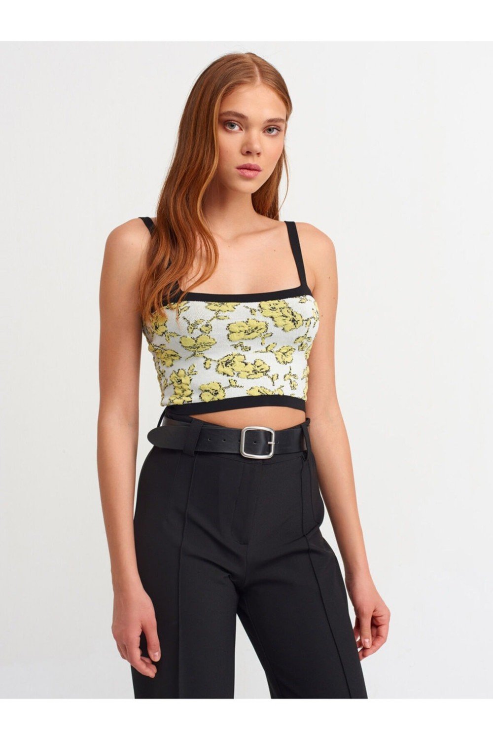 Dilvin Crop Top - Multicolor - Floral