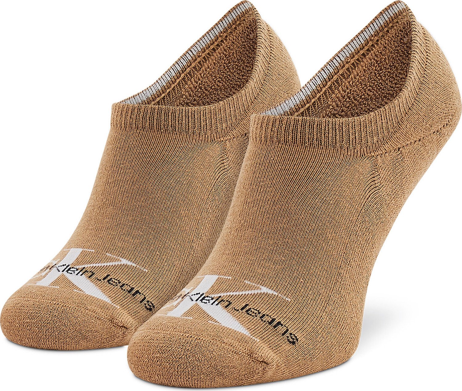 Pánské kotníkové ponožky Calvin Klein Jeans 701218733 Brown 008