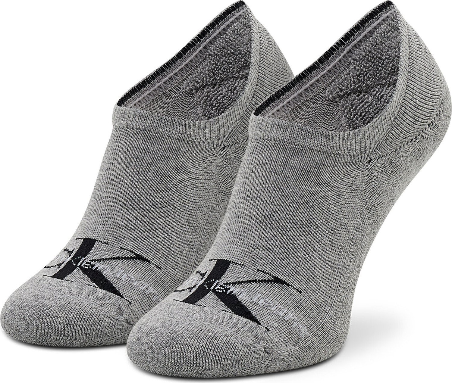 Pánské kotníkové ponožky Calvin Klein Jeans 701218733 Light Grey Melange 003