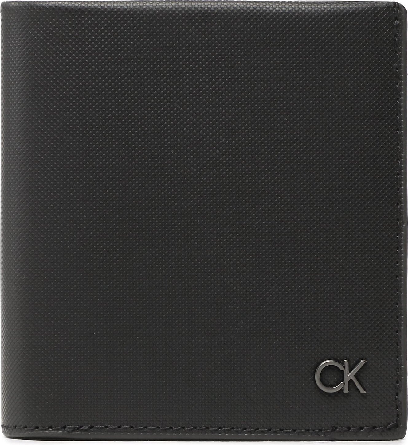 Malá pánská peněženka Calvin Klein Ck Clean Pq Trifold 6Cc W/Con K50K510297 BAX