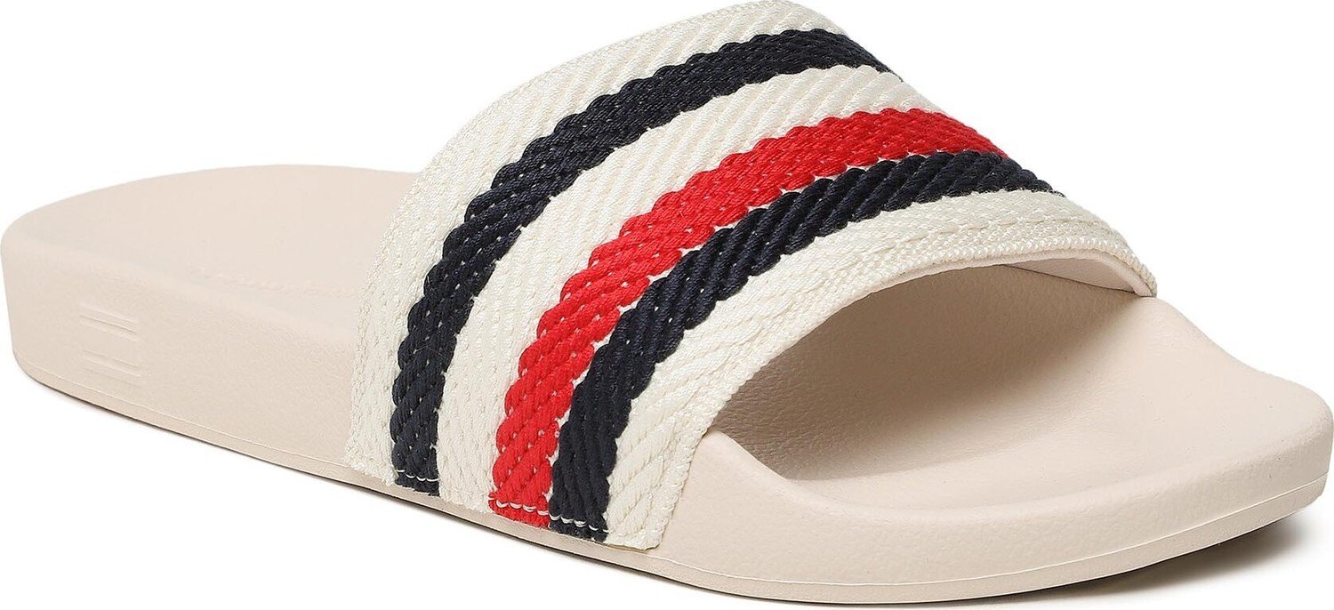 Nazouváky Tommy Hilfiger Essential Pool Slide FW0FW07151 Feather White AF4