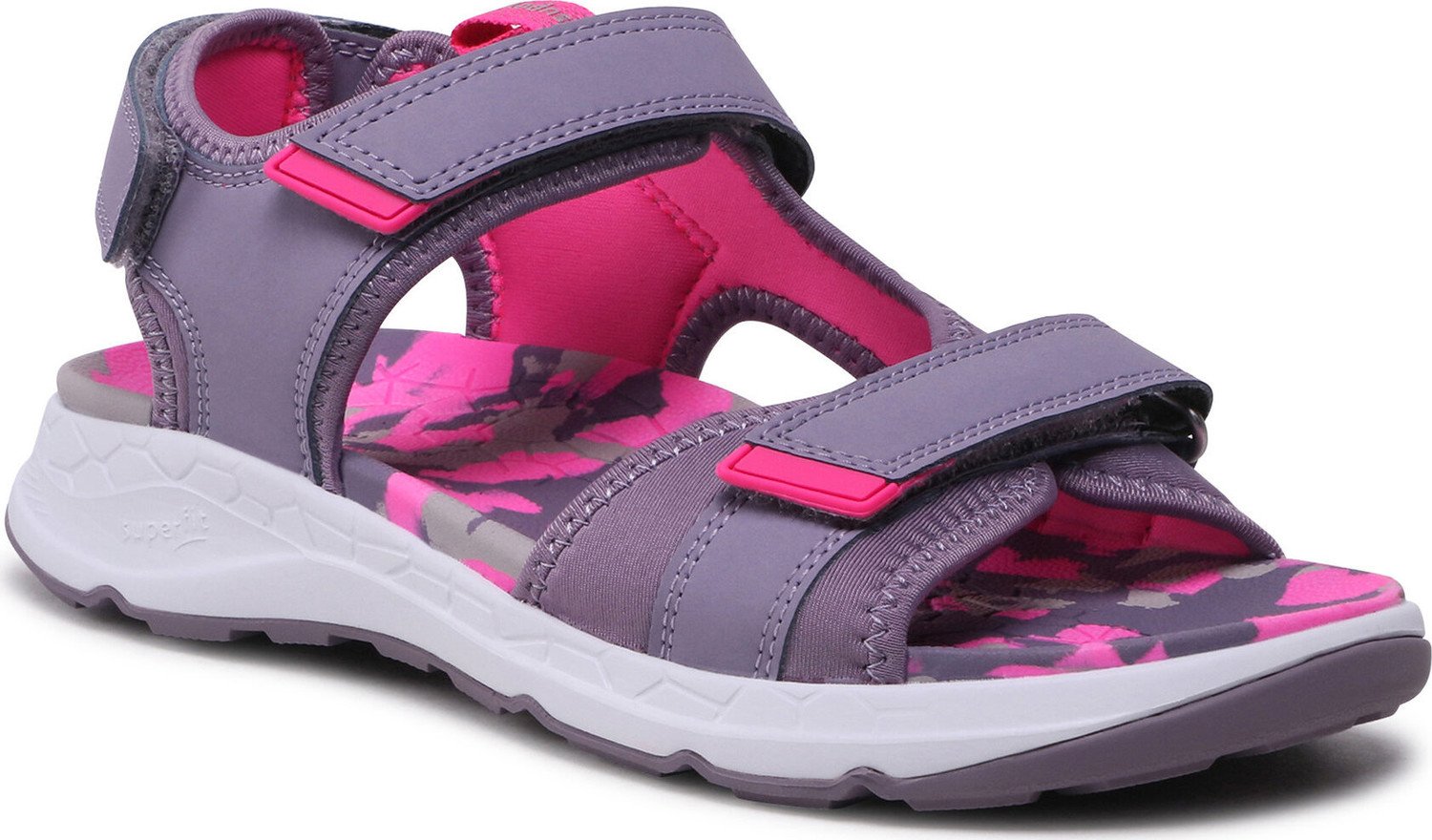 Sandály Superfit 1-000584-8500 D Lila/Pink