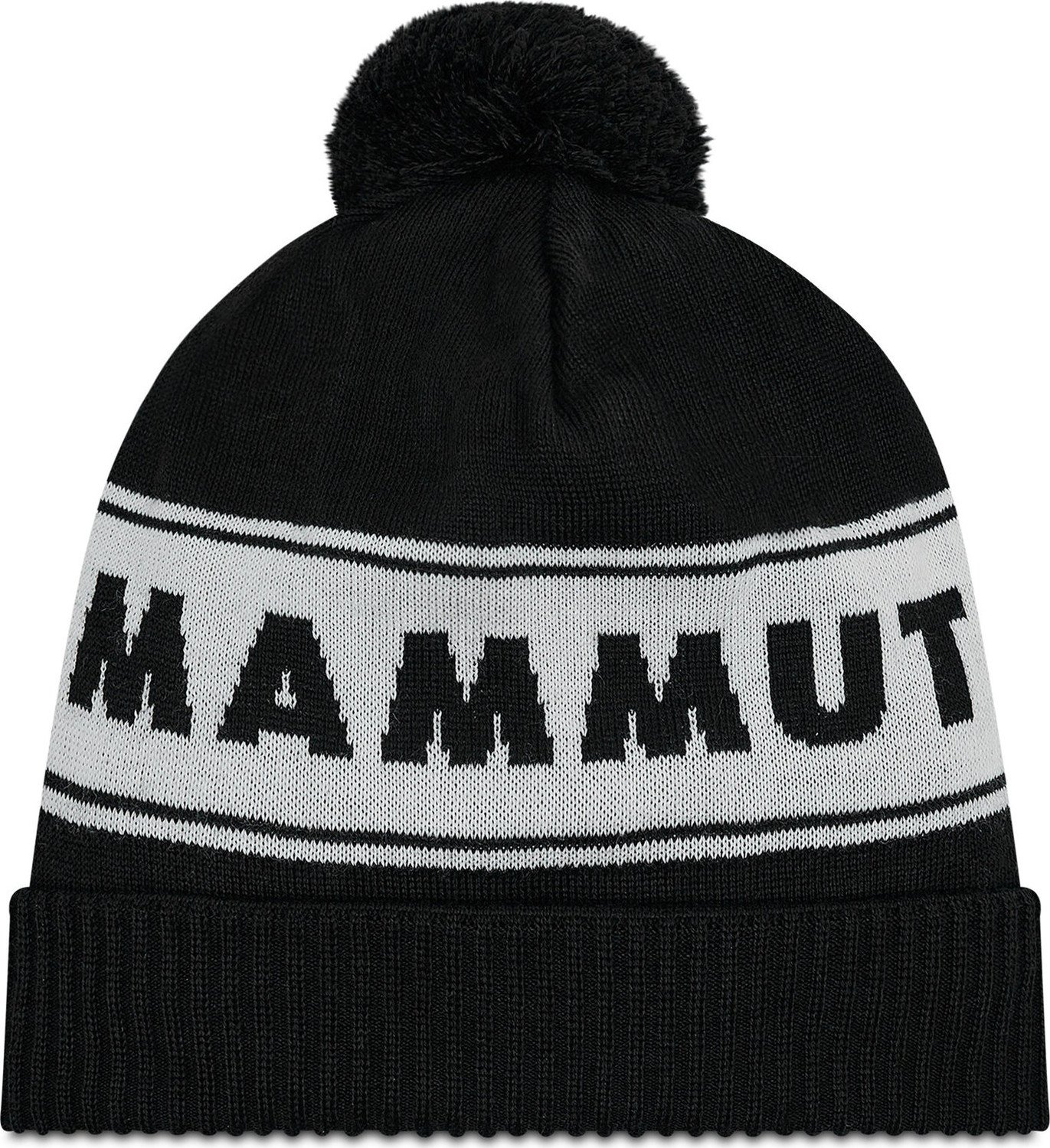Čepice Mammut Peaks Beanie 1191-01100-0047-1 Black/White