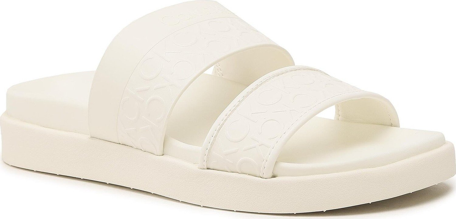 Nazouváky Calvin Klein Ergo Slide - Hf Mono HW0HW01535 Mashmallow Mono 0LI