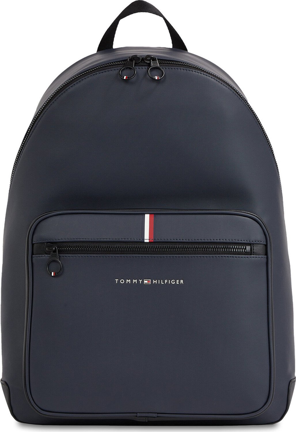 Batoh Tommy Hilfiger Th Essential Pique Backpack AM0AM11543 Space Blue DW6