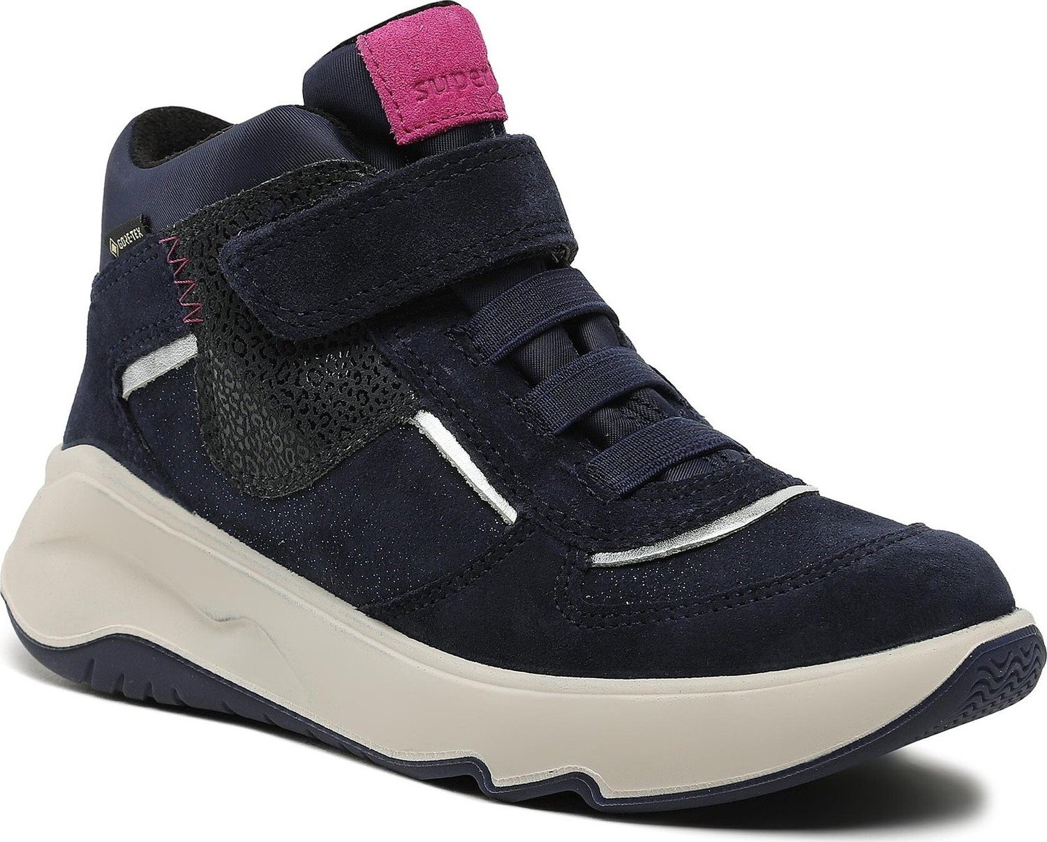 Kotníková obuv Superfit 1-000632-8010 S Blue/Pink