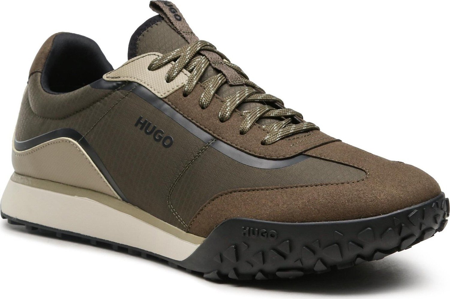 Sneakersy Hugo 50487649 Dark Green 303