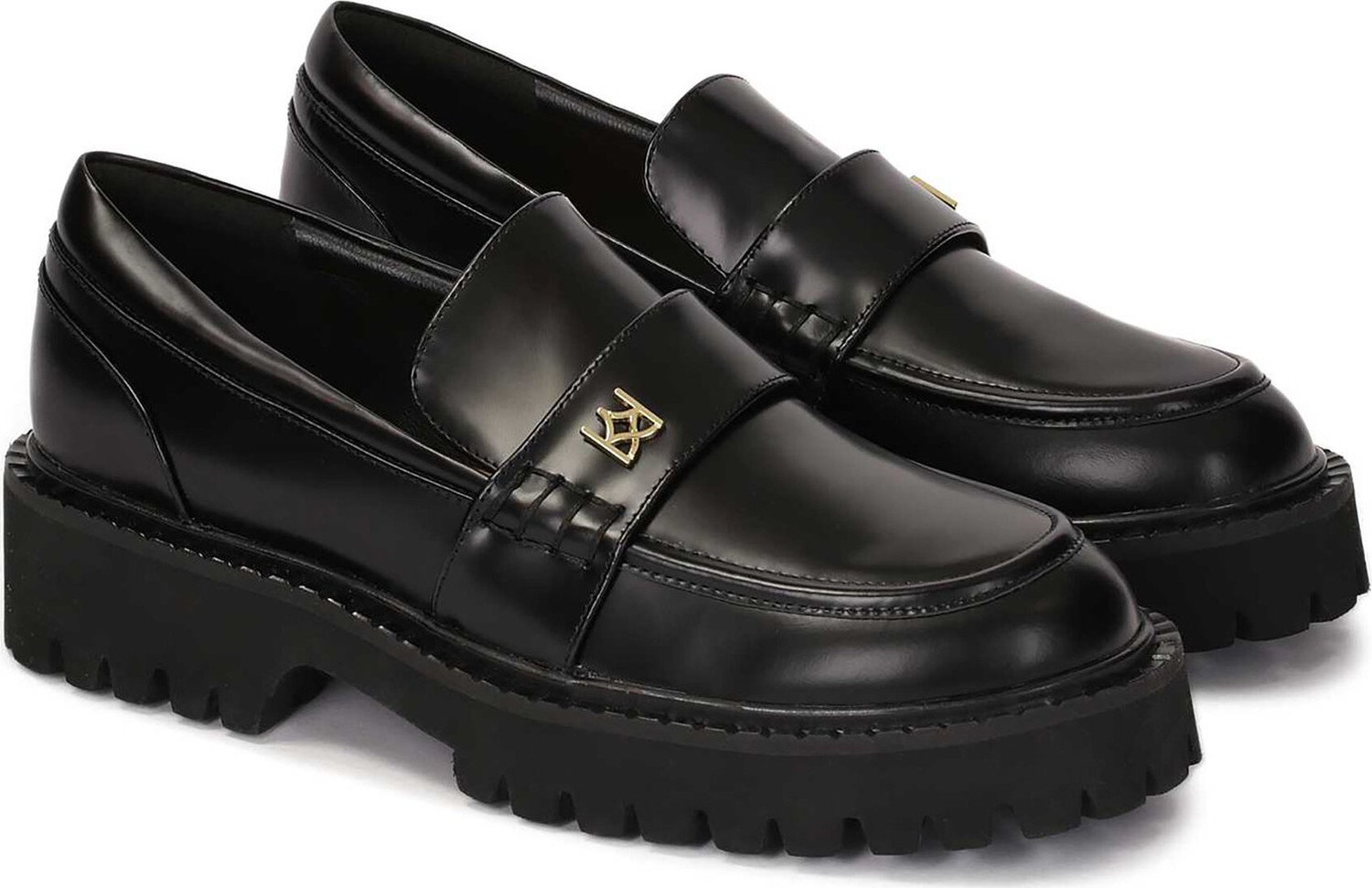 Loafersy Kazar Essen 83140-09-00 Czarny