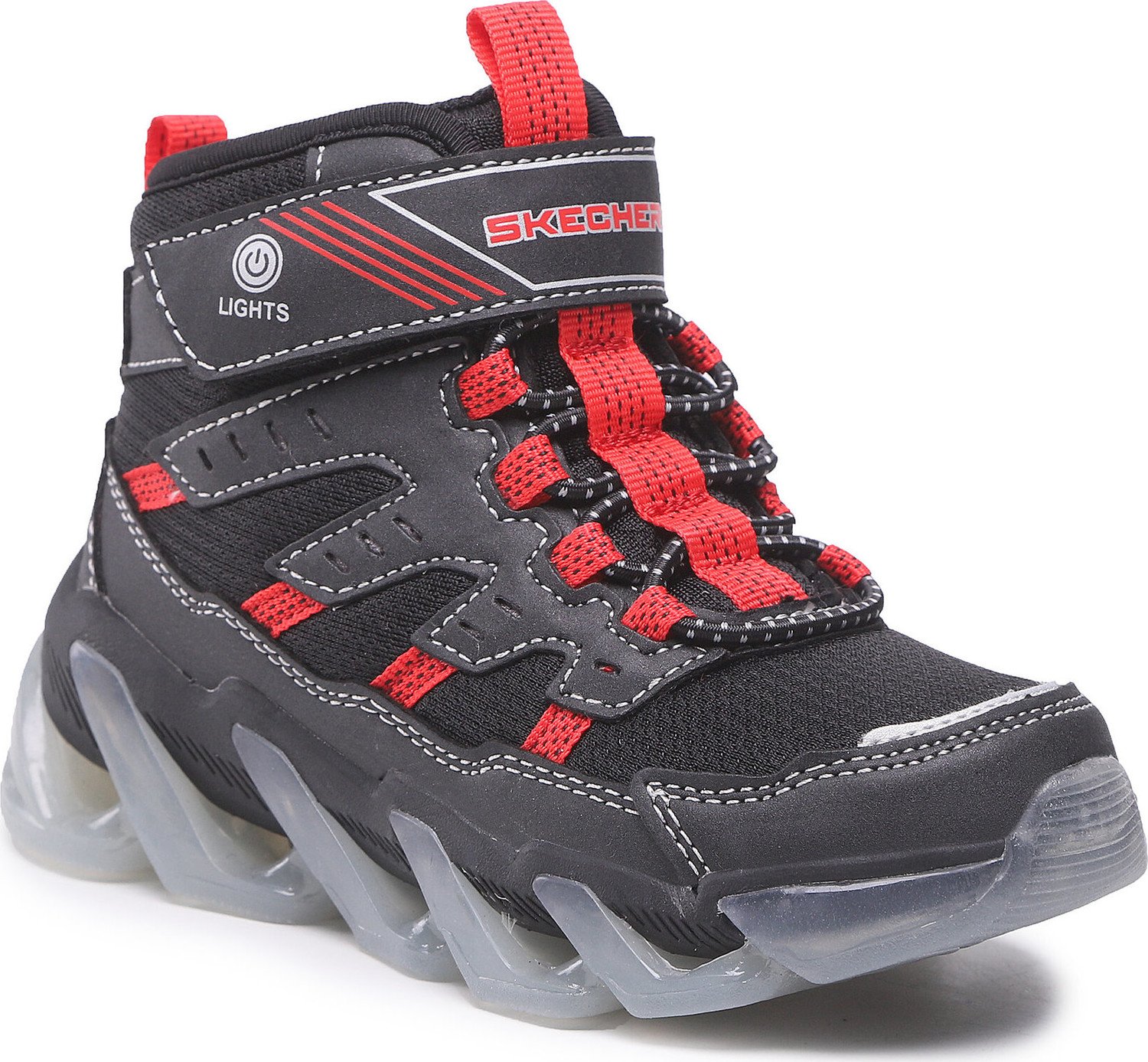 Kotníková obuv Skechers Flash Breeze 400131L/BKRD Black/Red