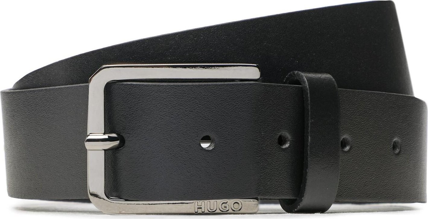 Pánský pásek Hugo 50491966 Black 001