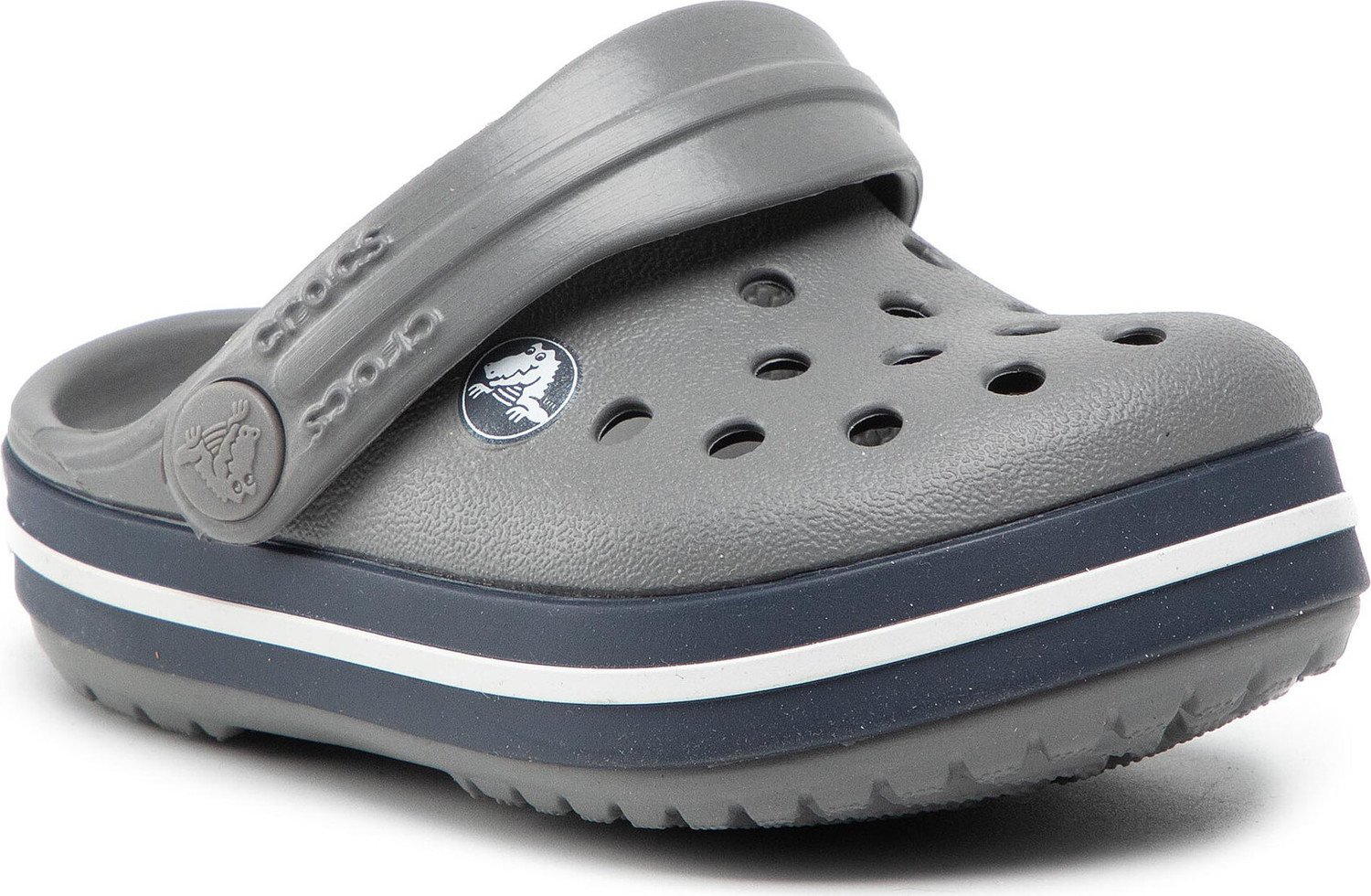 Nazouváky Crocs Crocband Clog K 204537 Smoke/Navy