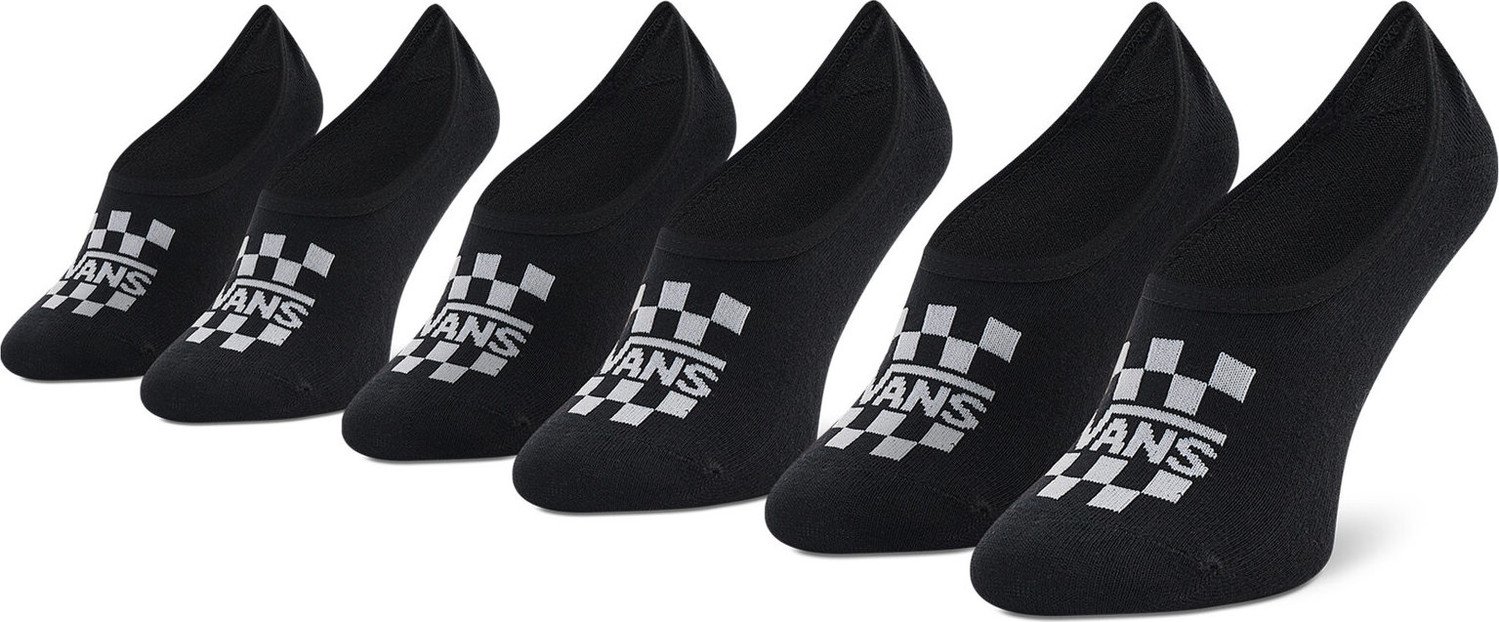 Sada 3 párů pánských ponožek Vans Classic Canoodle VN0A7S9BBLK1 Black