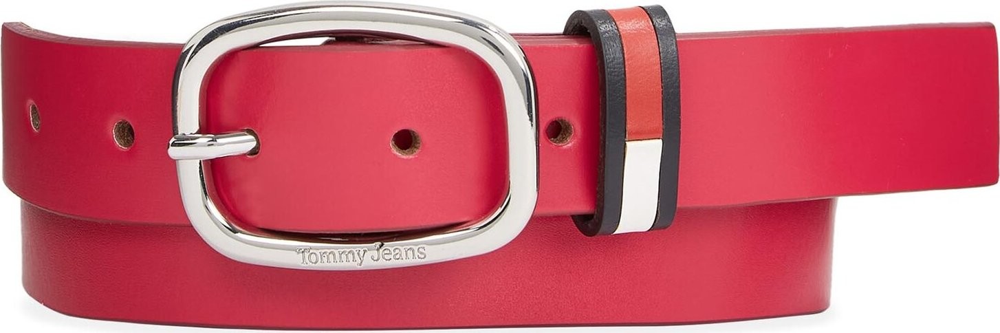 Dámský pásek Tommy Jeans Tjw Oval Co Shape 3.0 AW0AW15484 Gypsy Rose TSA