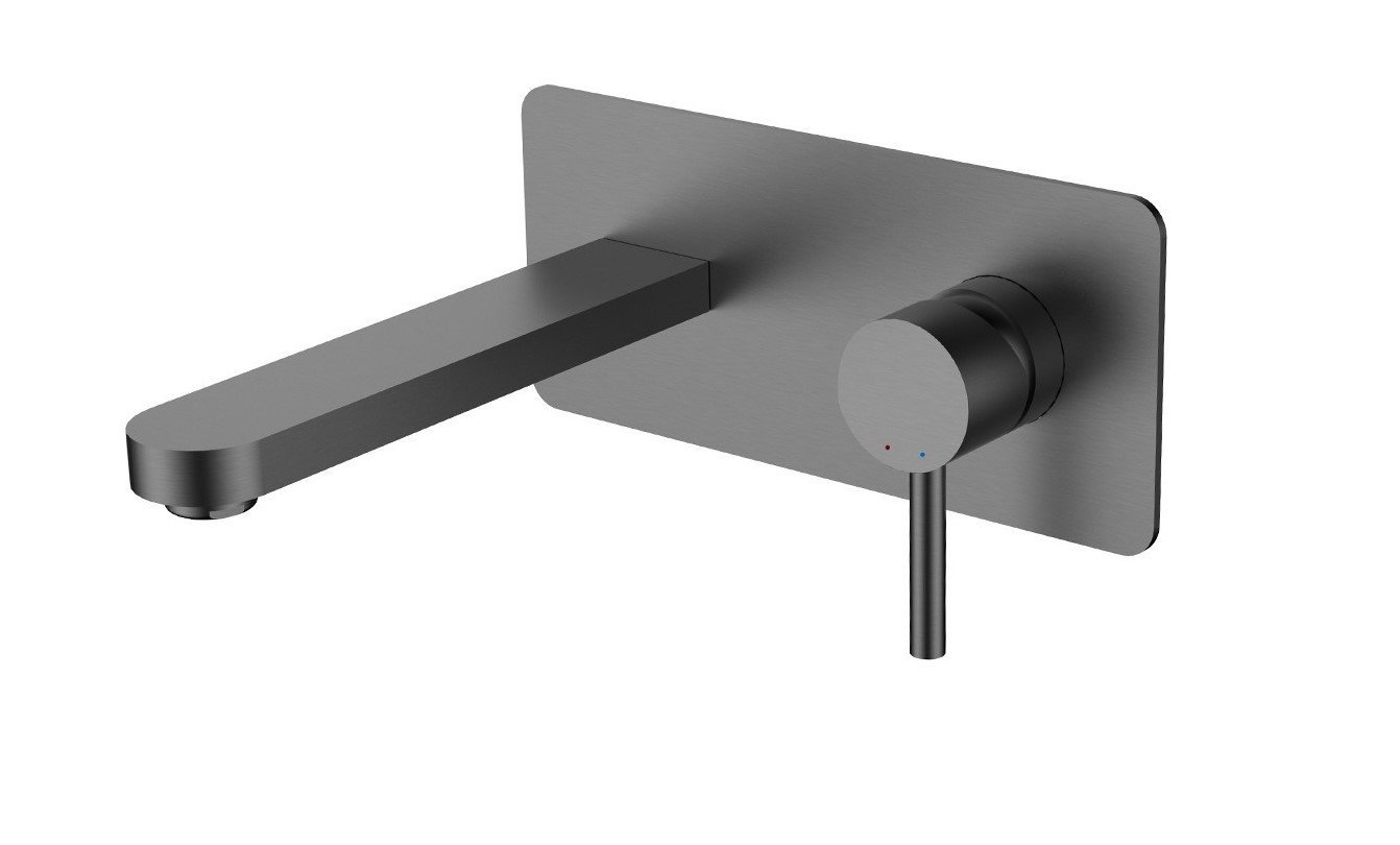 BESCO Olsen Spa  DECCO BABUDSGR - Podomítková umyvadlová baterie DECCO Grafitová