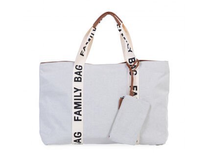 Childhome Family Bag Canvas Off White