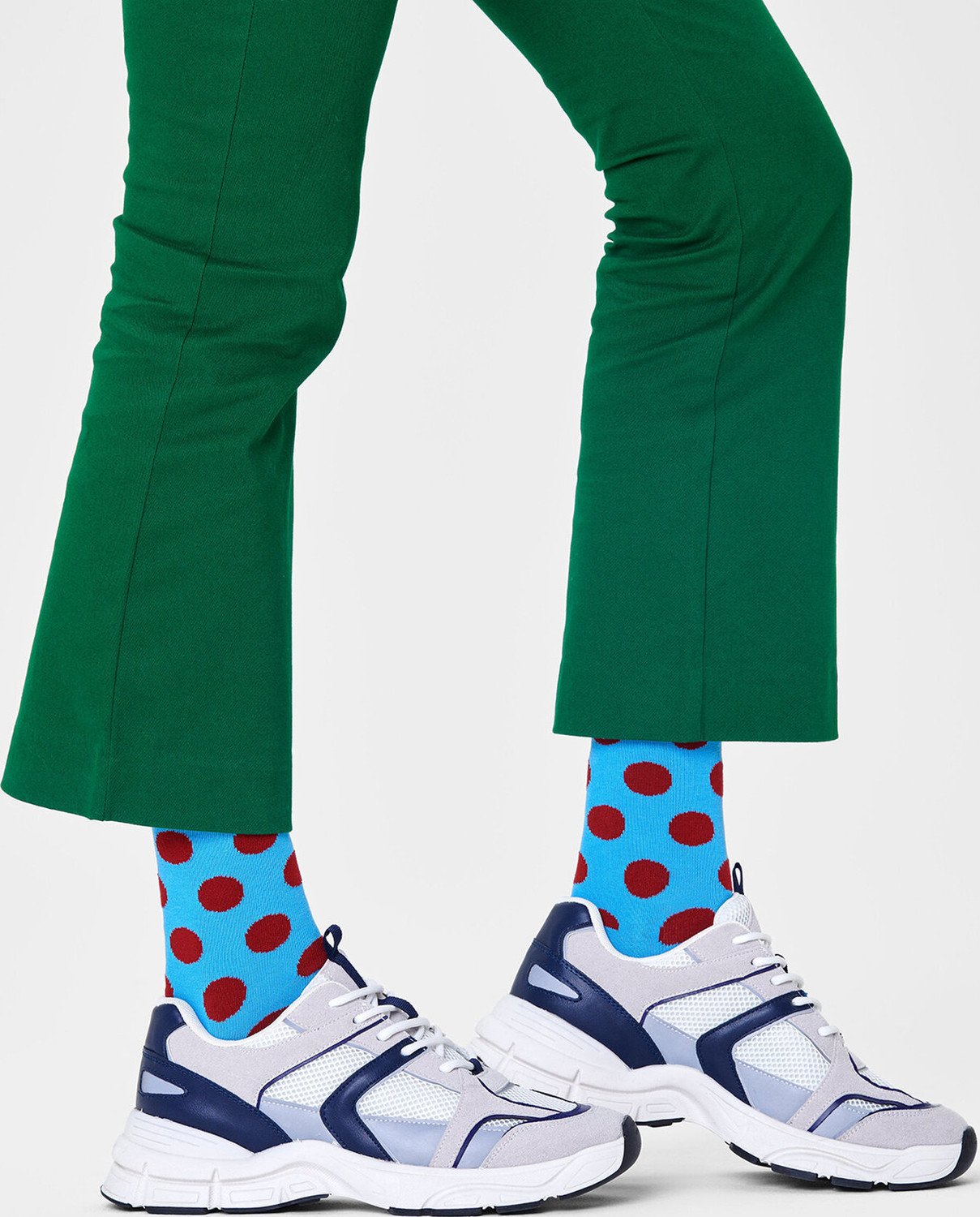 Klasické ponožky Unisex Happy Socks BDO01-6200 Modrá