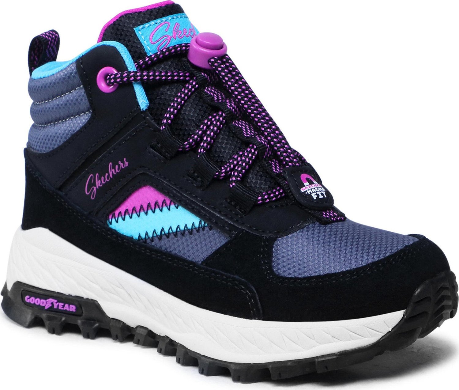 Kotníková obuv Skechers Let's Explore 302949L/BKMT Black/Multi