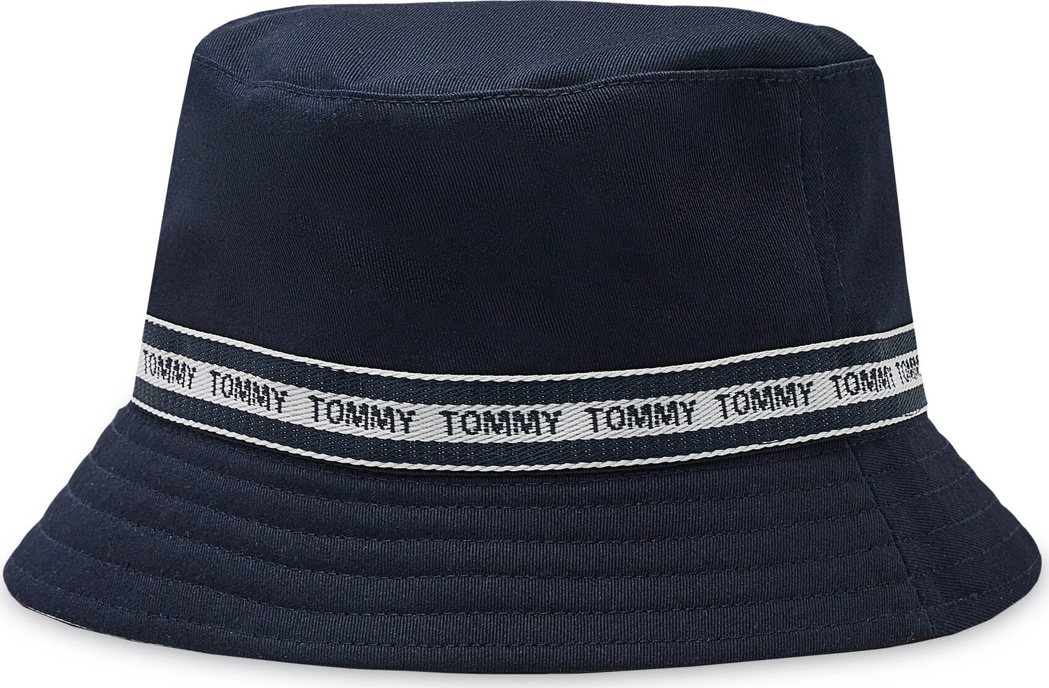 Klobouk Tommy Hilfiger Tommy Tartan Bucket Hat AU0AU01601 C7L