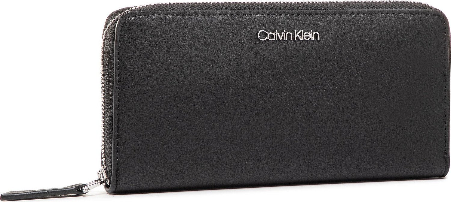 Velká dámská peněženka Calvin Klein Ck Must Ziparound Lg K60K606698 BAX