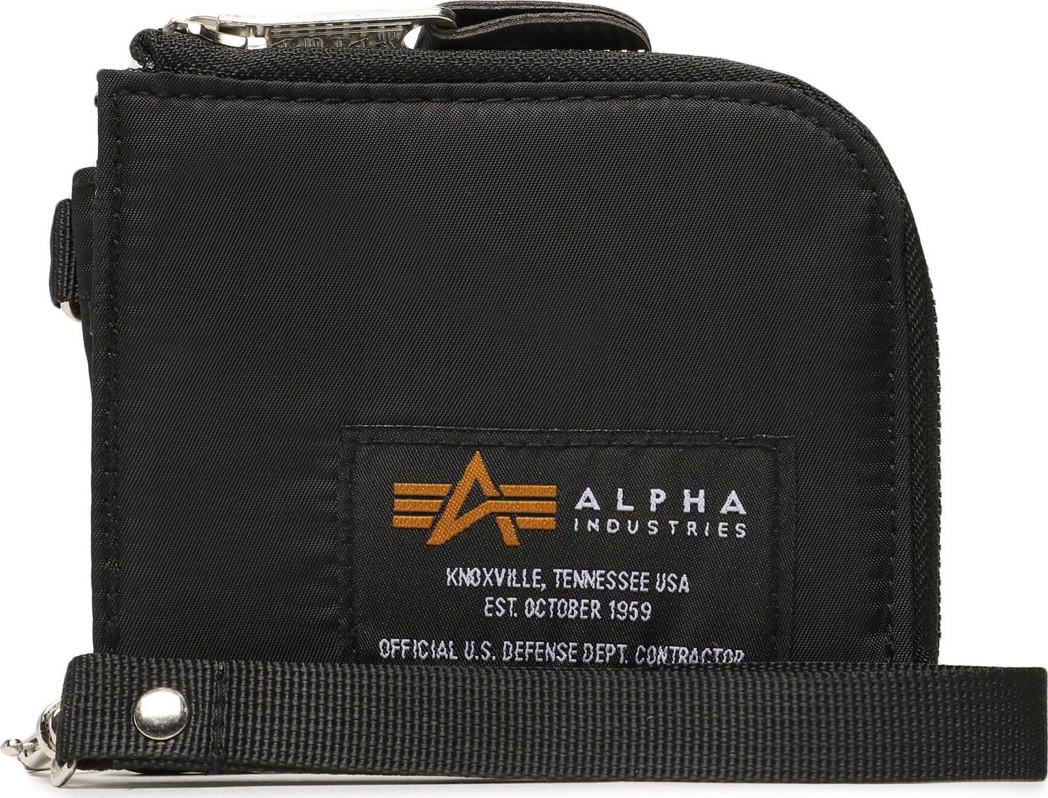 Velká pánská peněženka Alpha Industries Label Wallet 108957 Black 03