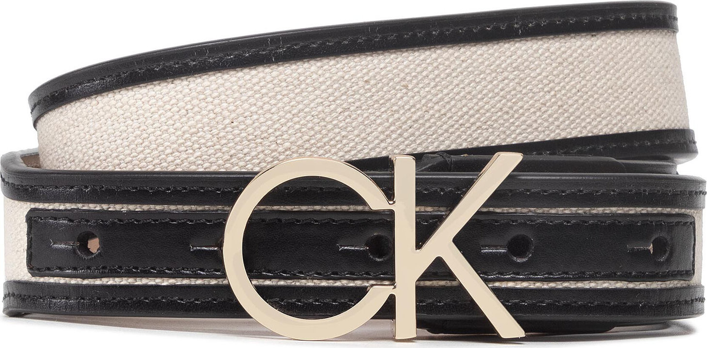 Dámský pásek Calvin Klein Calvin Resort Ck Logo 3cm Belt K60K609175 VHB