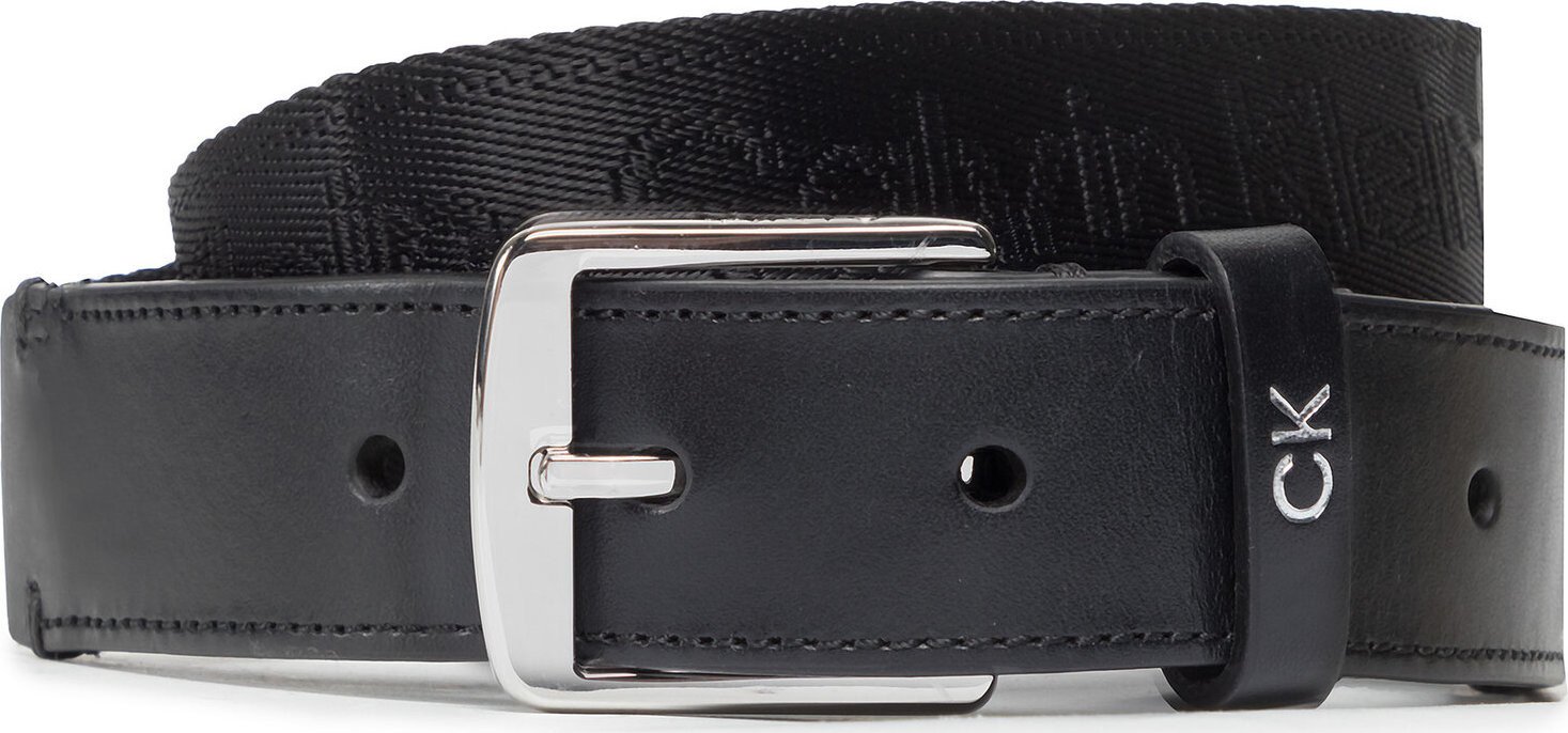 Dámský pásek Calvin Klein Ck Essential Webbing 3cm Belt K60K609172 Ck Black BAX