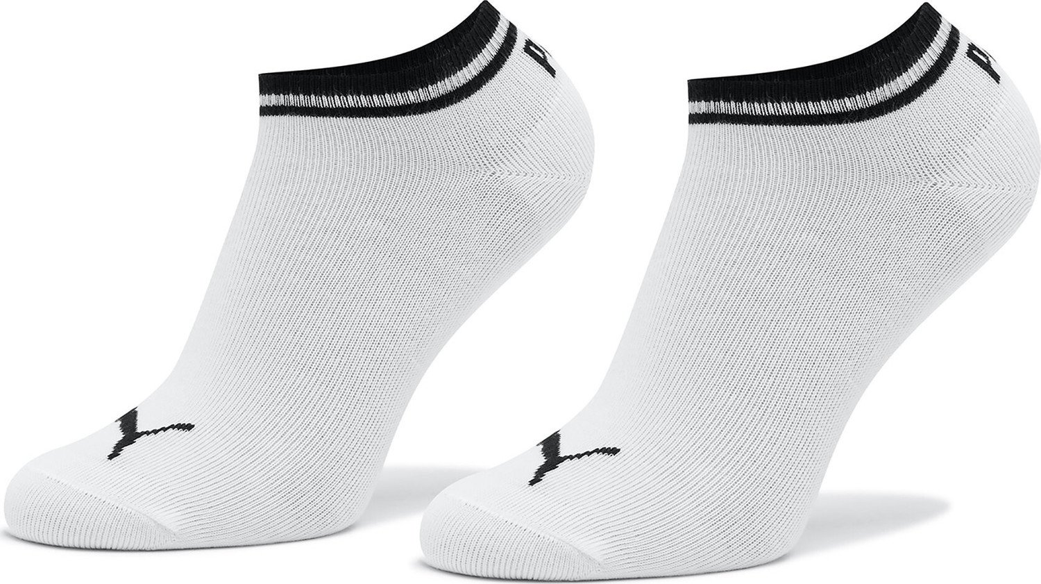 Sada 2 párů nízkých ponožek unisex Puma Heritage Sneaker 2P Unisex 907945 White 02