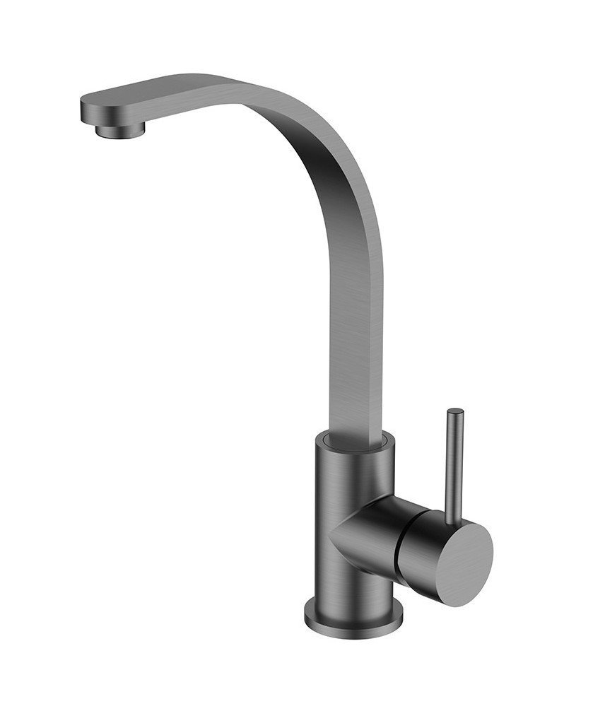 BESCO Olsen Spa  DECCO BABUDIGR - Vysoká stojánková umyvadlová baterie DECCO I Grafitová