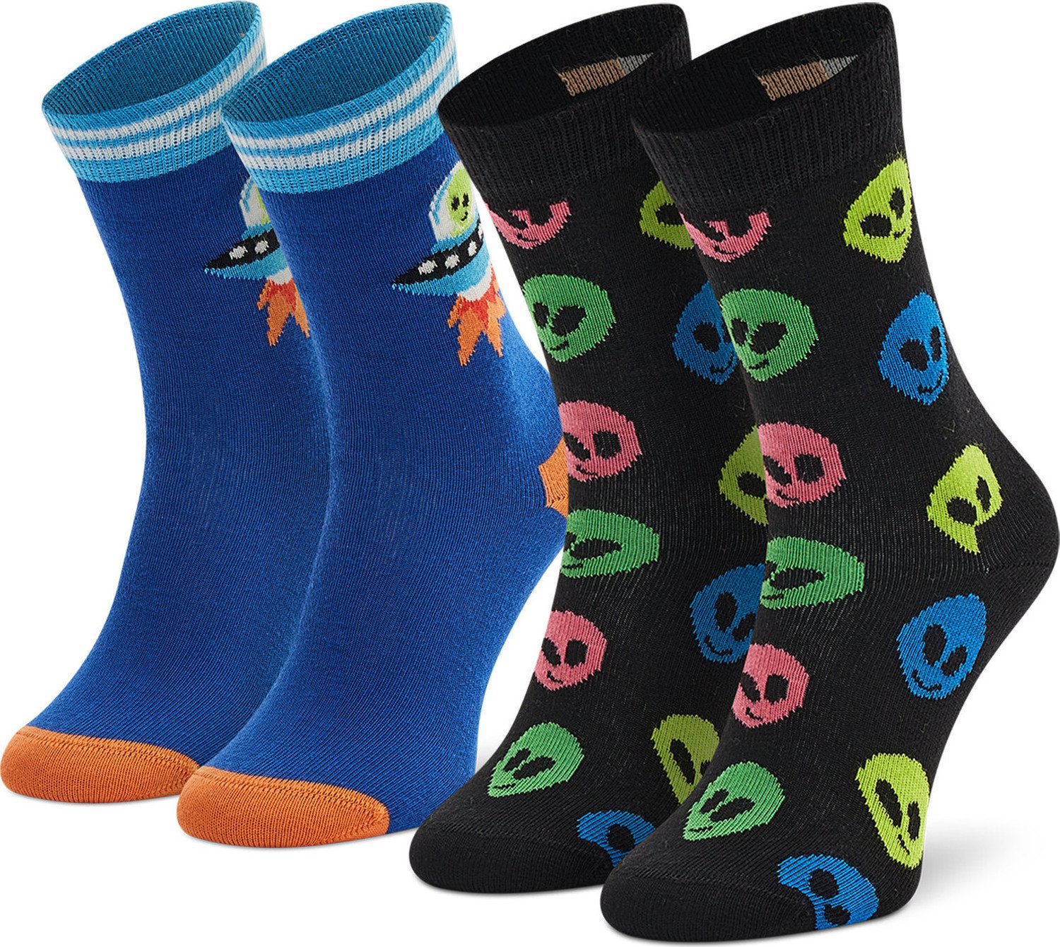 Vysoké dětské ponožky Happy Socks KALN02-9300 Barevná