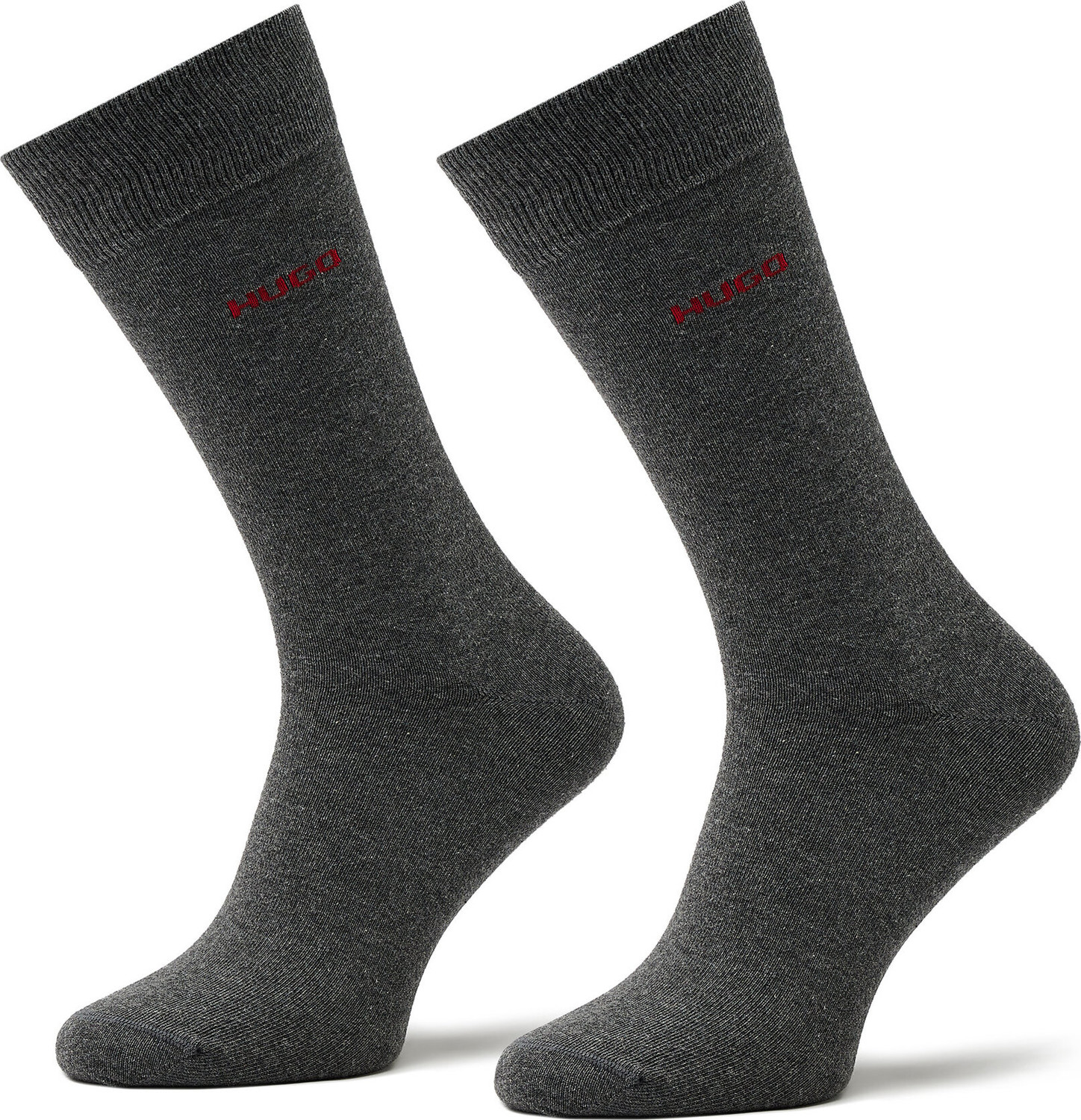 Sada 2 párů vysokých ponožek unisex Hugo 2p Rs Uni Colors Cc 50469638 031