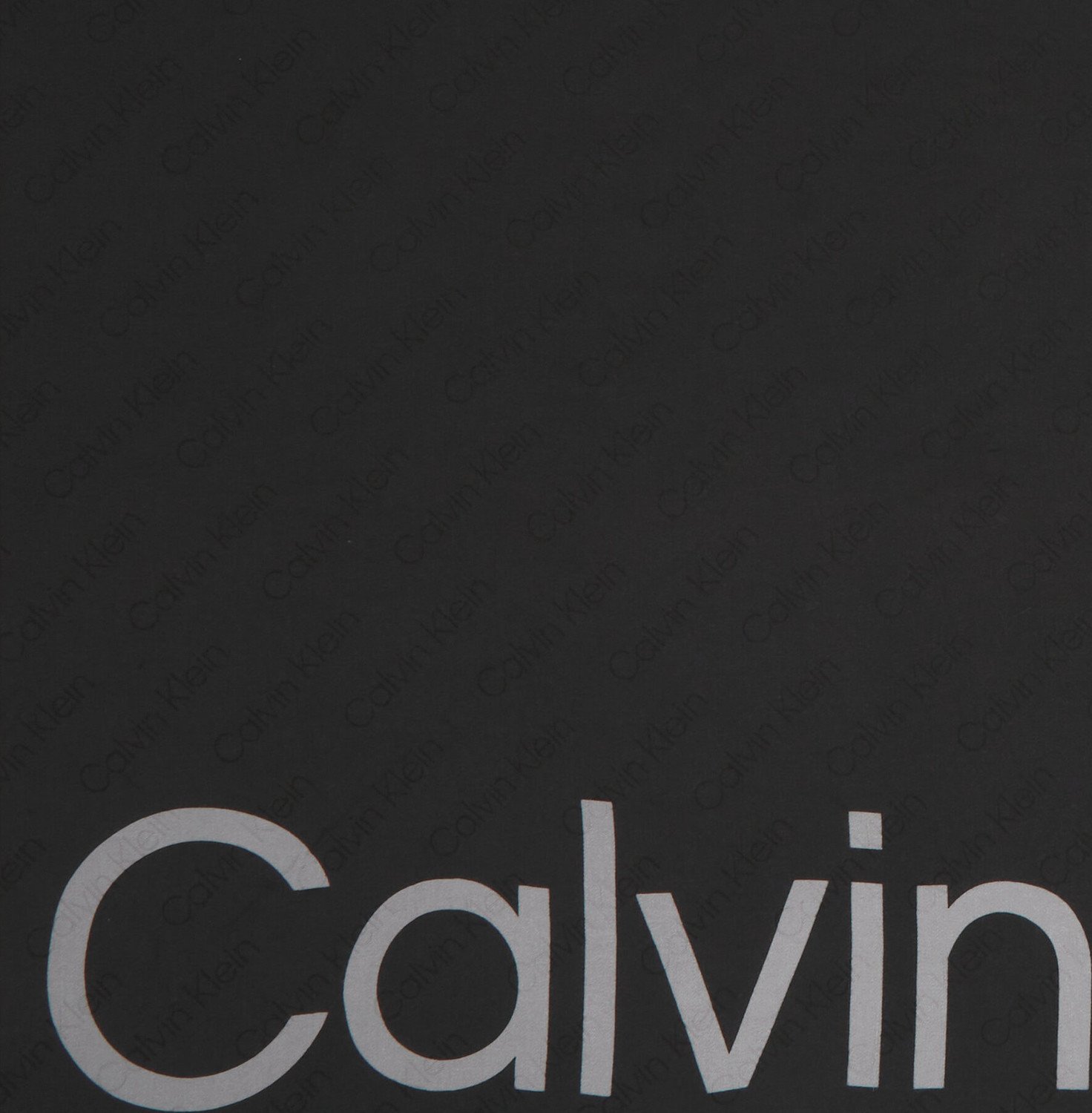 Šátek Calvin Klein Aop Logo Jaquard Scarf 130X130 K60K611125 Ck Black BAX