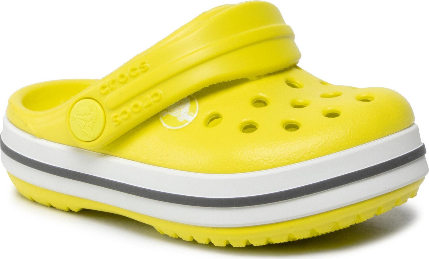 Nazouváky Crocs Crocband Clog T 207005-725 Citrus/Grey