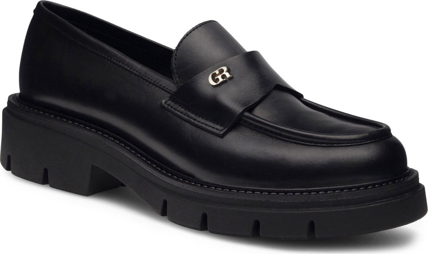 Loafersy Gino Rossi GRACE-I23-26372PE Černá