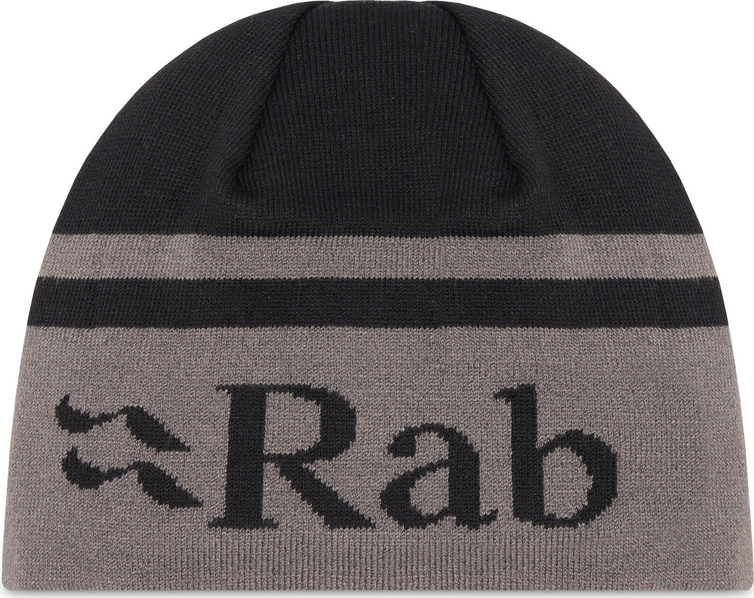 Čepice Rab Logo Band QAB-27-BGP-ONE Black/Graphene