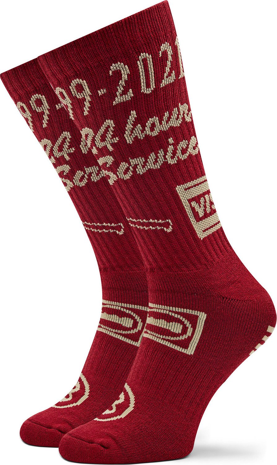 Klasické ponožky Unisex Market Call My Lawyer Socks 360000922 Maroon 1017