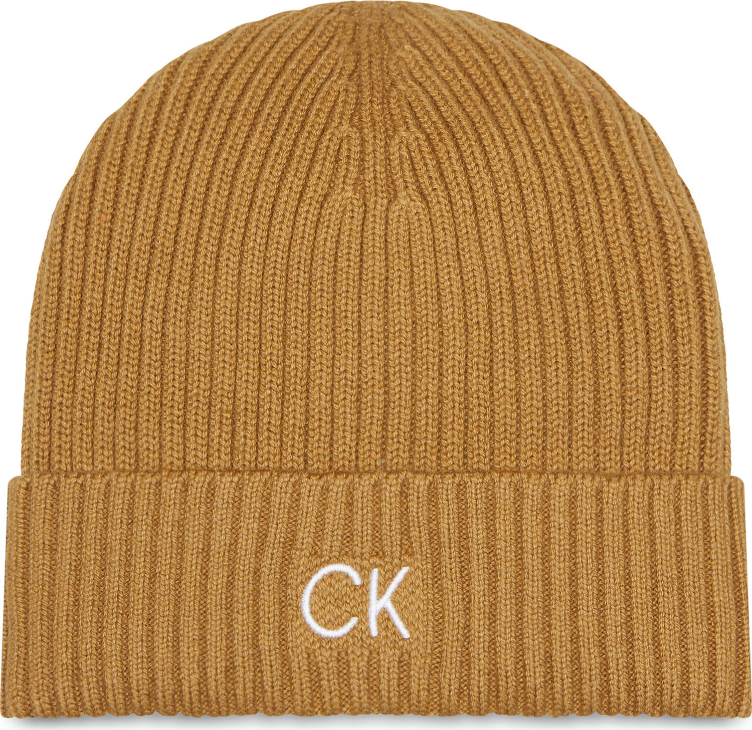Čepice Calvin Klein Classic Cotton K50K509680KCU Caramel BRW
