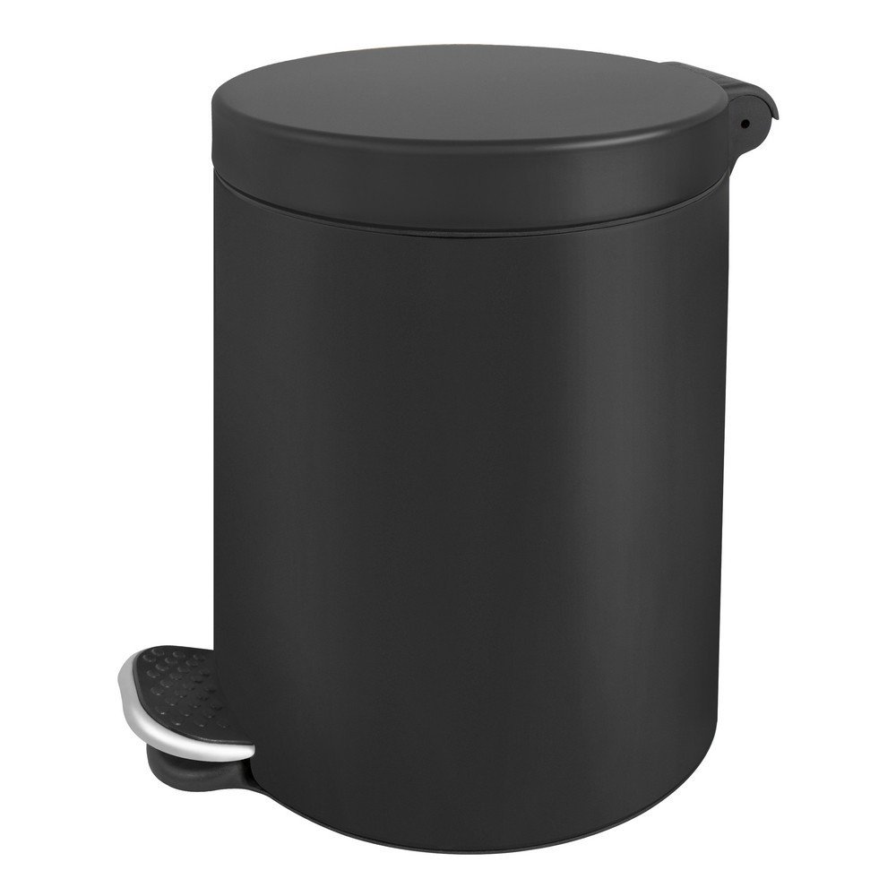 Olsen Spa  KD02031788 - Pedálový odpadkový koš 5l, kov, černá barva