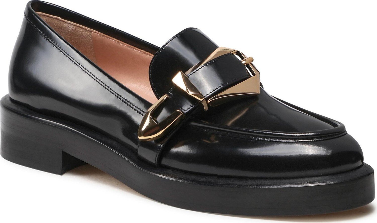 Loafersy Alberta Ferretti 22251A6001 8005 Black 0555