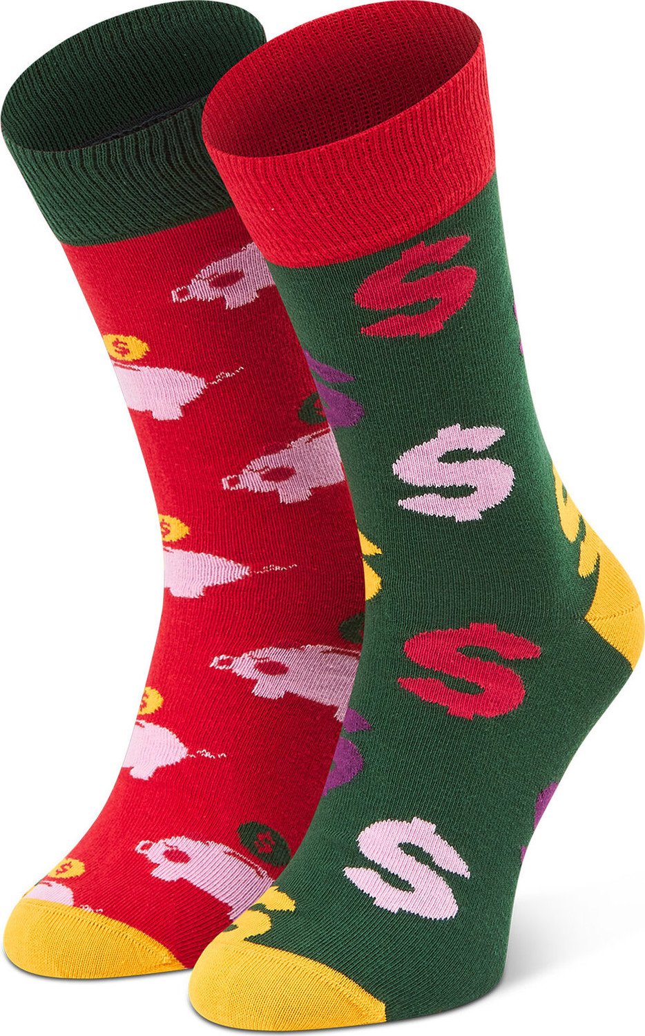 Pánské klasické ponožky Dots Socks D20WF-SX-019-X Barevná