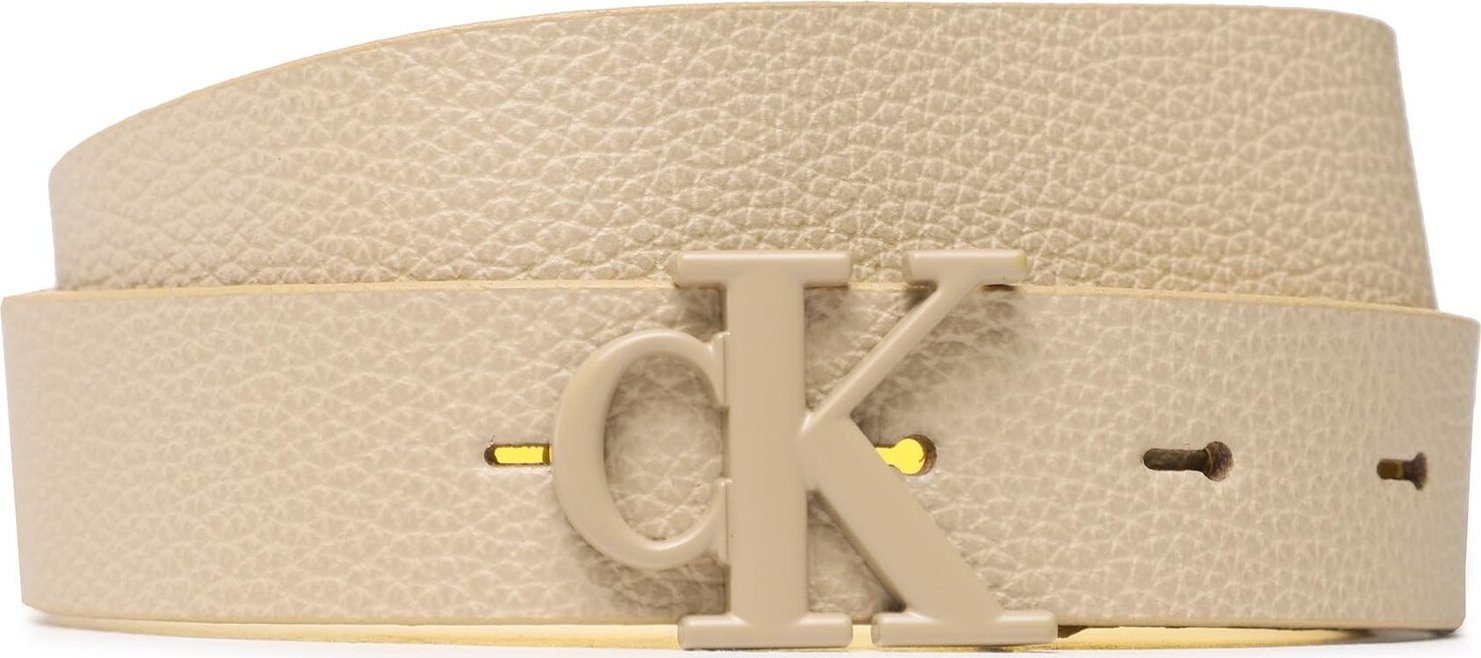 Dámský pásek Calvin Klein Jeans Mono Hardware Leather Belt 2.5mm K60K610365 PF2
