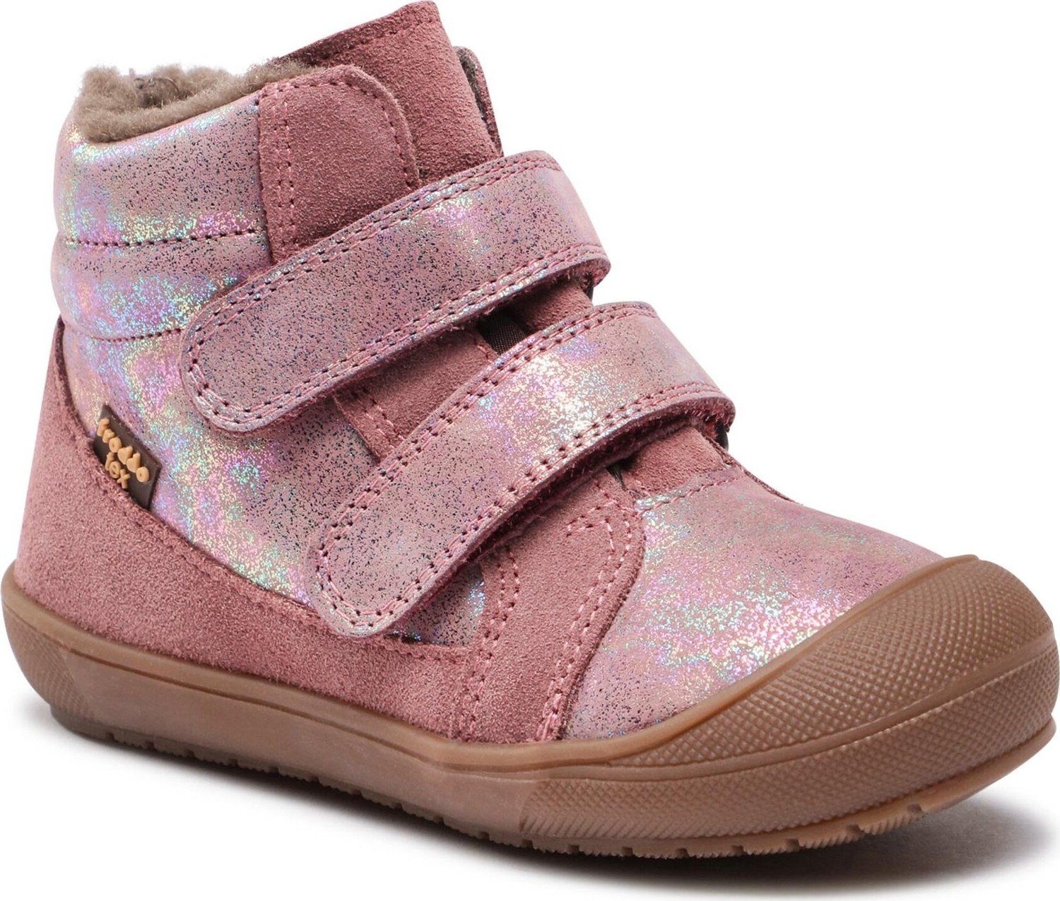 Kotníková obuv Froddo Ollie Wool Tex G2110123-8 S Pink Shine 8