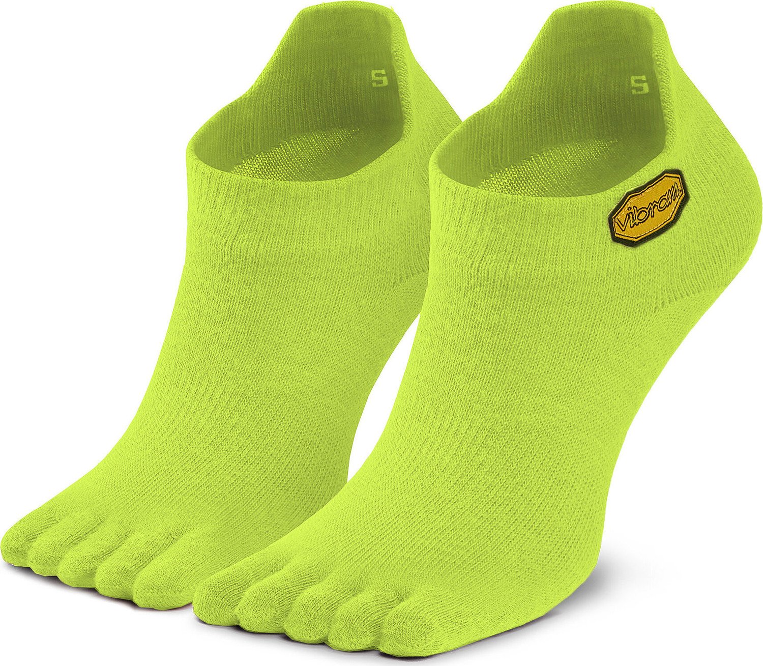 Nízké ponožky Unisex Vibram Fivefingers Athletic No Show S18N02 Yellow