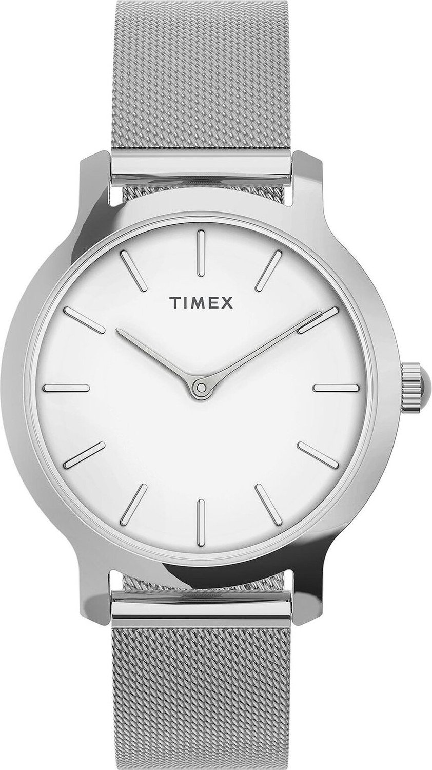 Hodinky Timex Transcend TW2U86700 Silver/White
