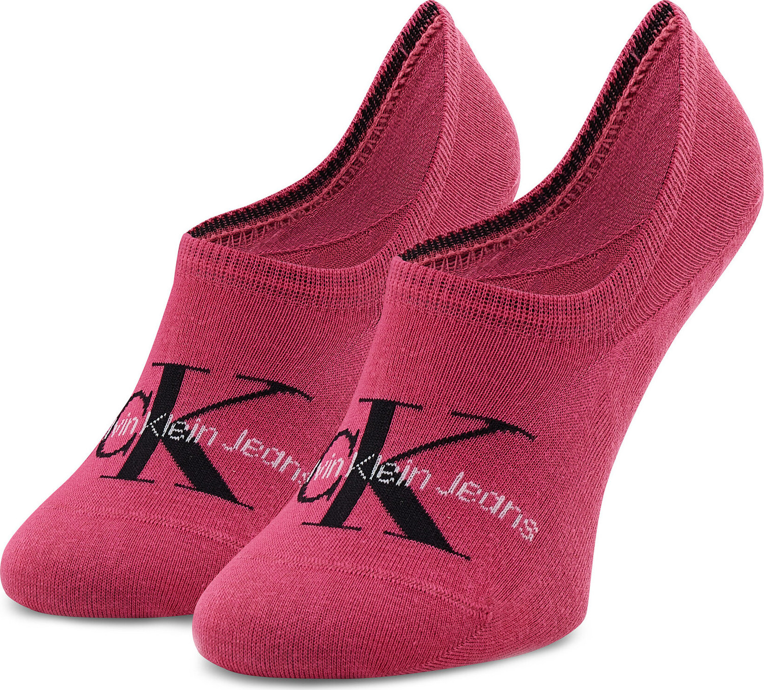 Dámské kotníkové ponožky Calvin Klein Jeans 701218751 Magenta 006