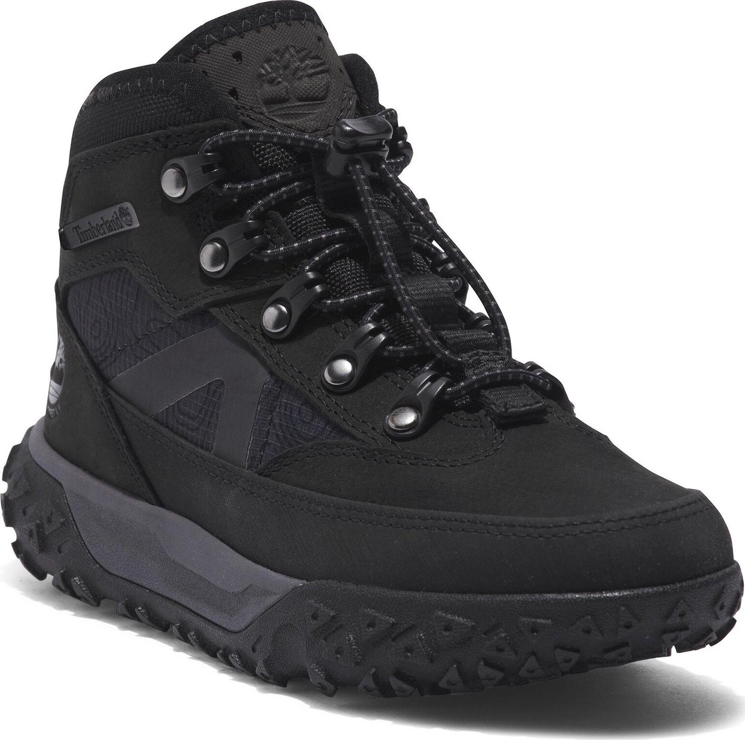 Kotníková obuv Timberland Gs Motion 6 Mid F/Lwp TB0A673Z0151 Black Nubuck