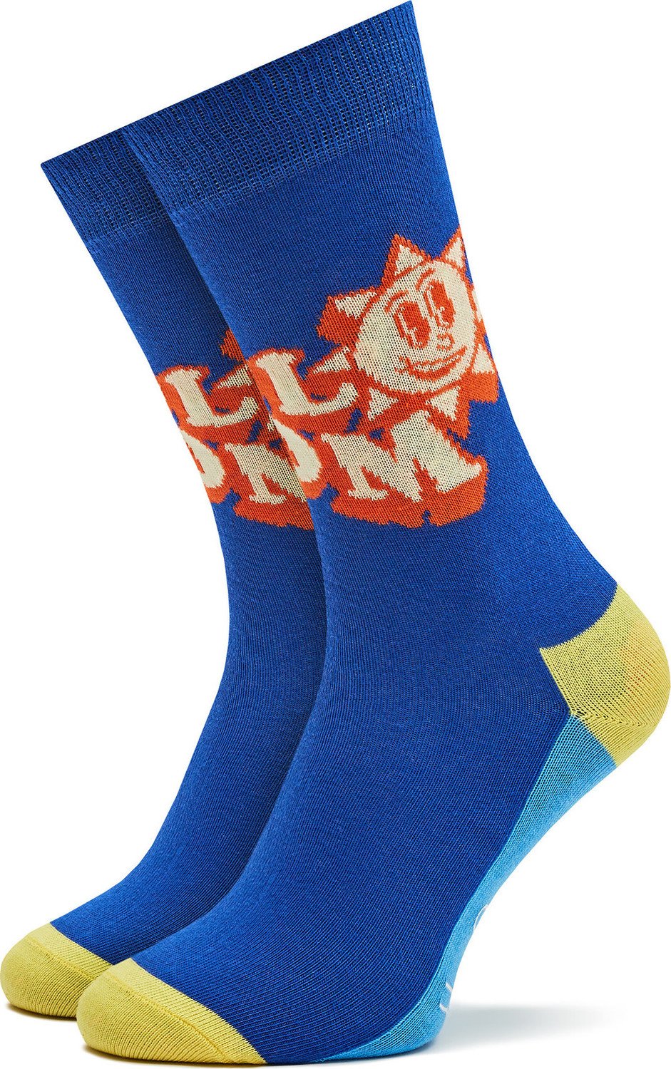 Dámské klasické ponožky Happy Socks P000500 Tmavomodrá