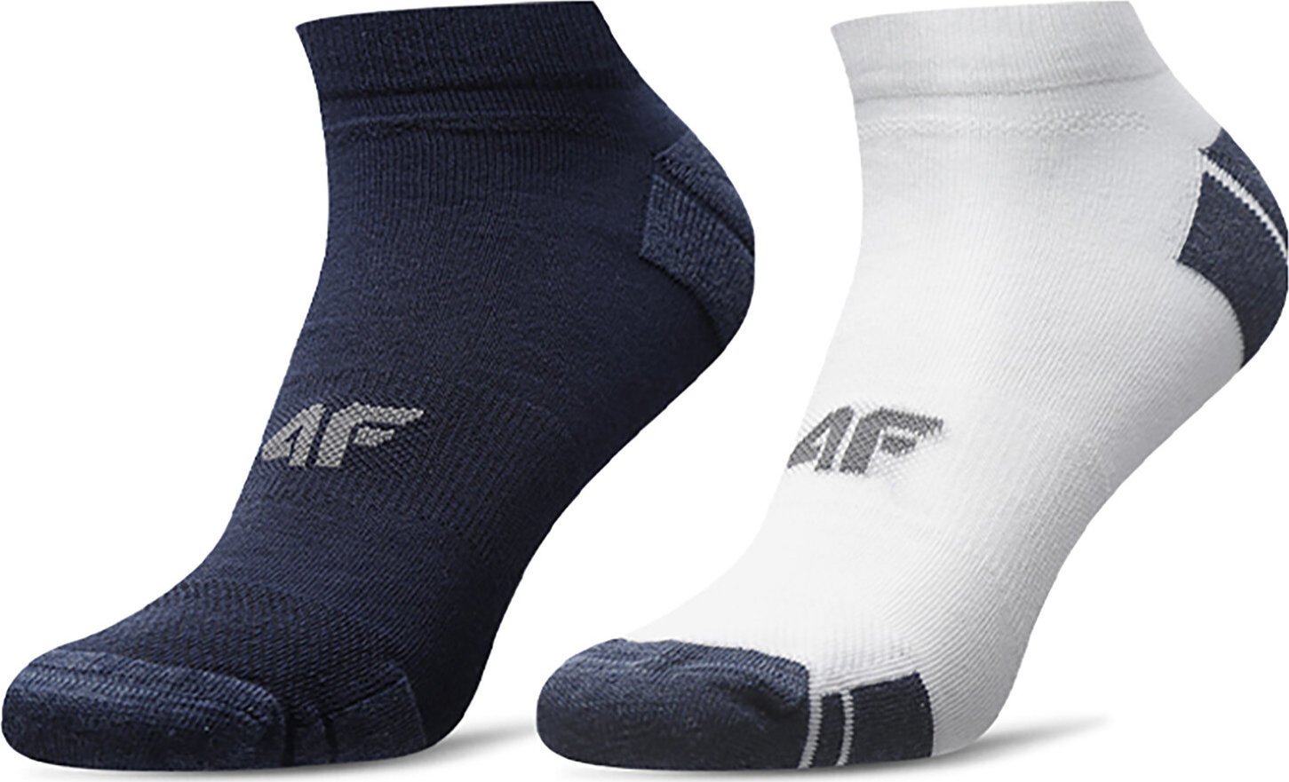 Sada 2 párů pánských nízkých ponožek 4F 4FSS23USOCM153 92S