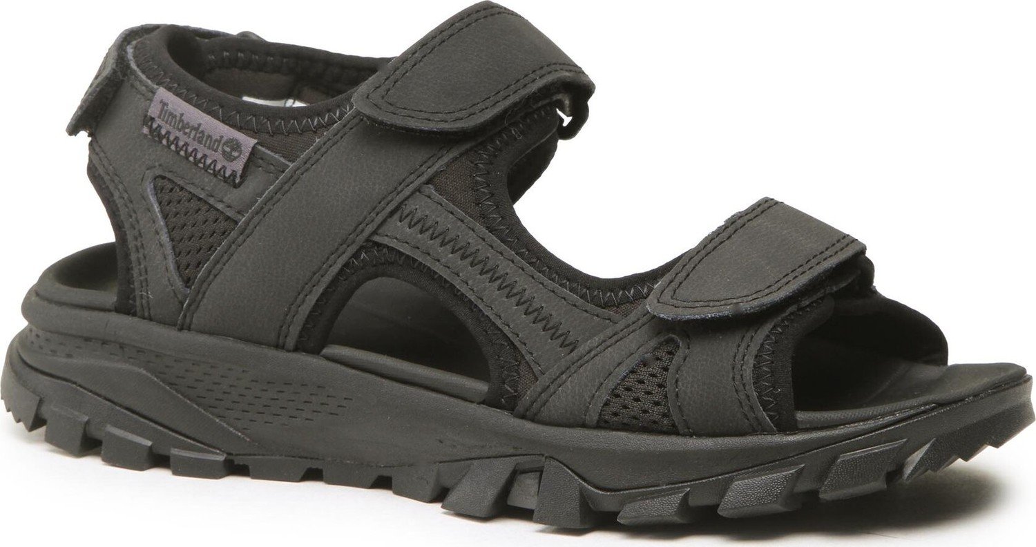 Sandály Timberland Lincoln Peak Strap Sandal TB0A5XA40151 Black Leather